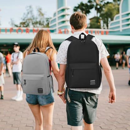 Large Casual Laptop Backpack,School Backpack Large Bookbag with USB for High School College Students Office Business Fits 17.3 Inch Notebook, Black - size: 1Pcs-17.3 Inch
