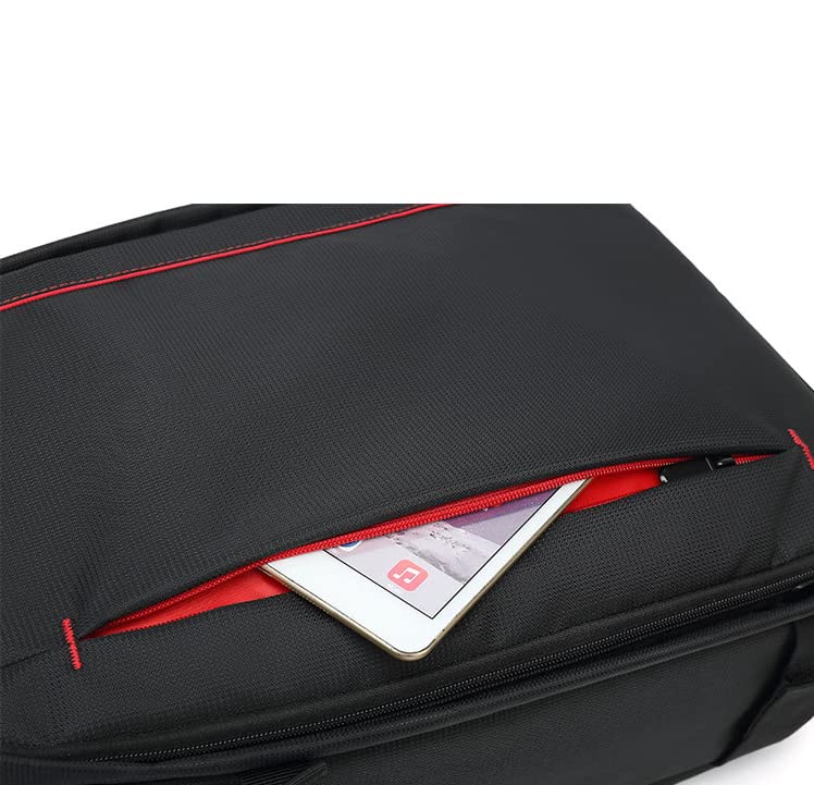 Waterproof SLR/DSLR Camera Backpack Shoulder Bag Travel Case For Canon Nikon Sony Digital Lens (Large, Red) - color: Red, size: Large