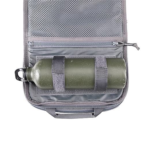 EXCELLENT ELITE SPANKER Medical Backpack Tactical Knapsack Outdoor Rucksack Camping Survival First Aid Backpack（Grey） - color: Grey