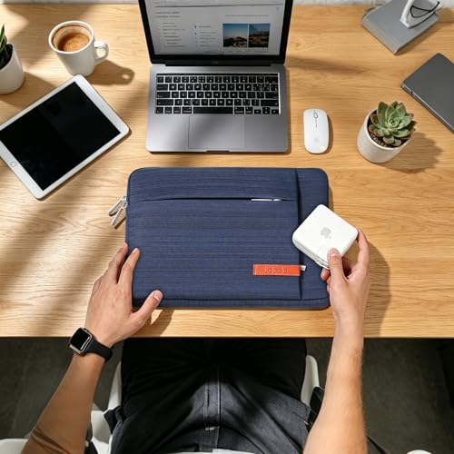 Lacdo 13 inch Laptop Sleeve Case for 13 inch MacBook Air M5 A3449 (2026), M4 A3240 2025, M3 A3113, M2 A2681, M1 A2337 | 13" MacBook Neo A18 Pro A3404 (2026) | iPad Air/Pro 13 M5 Computer Bag, Blue - color: Blue, size: New MacBook Air/Neo/Pro 13 Inch