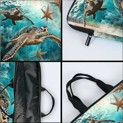 15-Inch Laptop Sleeve – Stylish, Lightweight, Shockproof, Water-Resistant Case for Lenovo, HP, Dell, Asus Notebooks - Cute Turtle - color: Cute Turtle