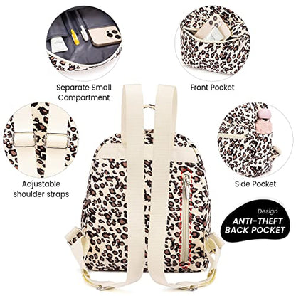 LOVEVOOK Backpack for Women Light Weight Waterproof Backpack Purses Daily Backpack… | Light Weight - color: Leopard