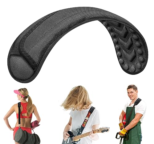FIEIL Breathable Universal Shoulder Pad, 3D Cushion Air Backpack Strap Pads, for Shoulder Bags, Detachable Shoulder Strap Pad Pads Help Relieve Shoulder Pain(3D Air Cushion) - size: 3D Air Cushion