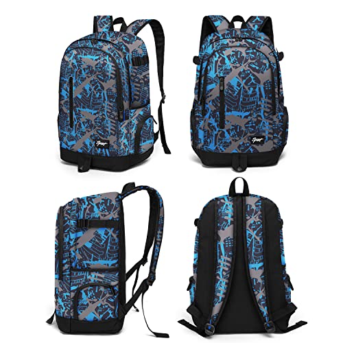 rickyh style School Backpack Travel Bag for Men & Women Lightweight College Back Pack with Laptop Compartmen - color: 01tylan