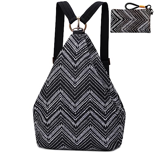 Black Butterfly Premium Backpack for Women, Bohemia Style Fashion Casual Daypack Backpack, Small Backpack Purse (40-black plus) - color: 40-black Plus