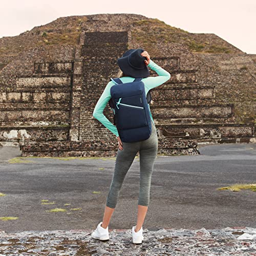Travelon Anti-Theft Greenlander 21L Backpack - color: Light Blue