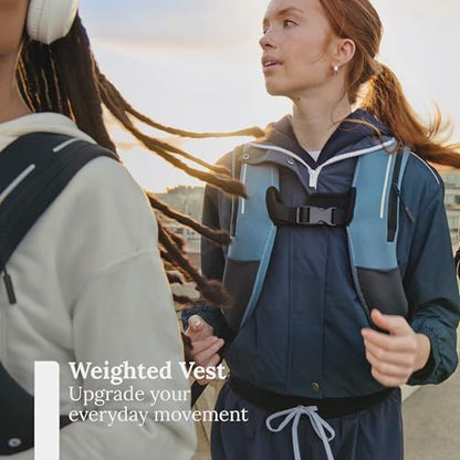 ZULU Weighted Vest Machine Washable Fresh Layer™ for Women & Men for Walking, Running & Strength Training, Phone Pockets, Adjustable Reflective Straps | 12lbs, 16lbs, 20lbs - color: Limestone, style: 12lbs