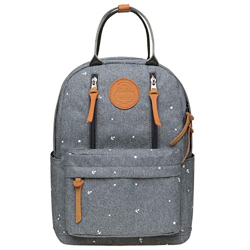 KAUKKO Lightweight Backpack Casual Travel Daypack Causal Backpack Shoulder Book Bag Multipurpose Daypacks (06-2-Grey) - color: 06-2-grey