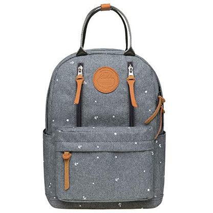 KAUKKO Lightweight Backpack Casual Travel Daypack Causal Backpack Shoulder Book Bag Multipurpose Daypacks (06-2-Grey) - color: 06-2-grey