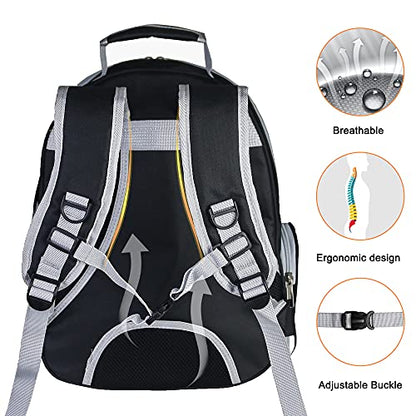 Cat Backpack, Airline Approved Bubble Carrying Bag for Small Medium Dogs Cats, Space Capsule Pet Carrier Dog Hiking Backpack Travel Carrier(Black) - color: Black