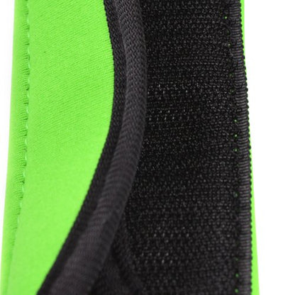 Cosmos Pack of 3 Neoprene Luggage Handle Wrap Handle Grip Luggage Identifier for Travel Bag Luggage Suitcase (Green Color) - color: Green