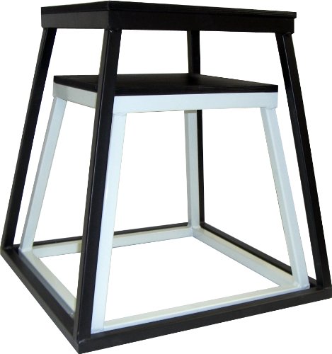 Ader 18", 24" Plyo Boxes - color: White + Black
