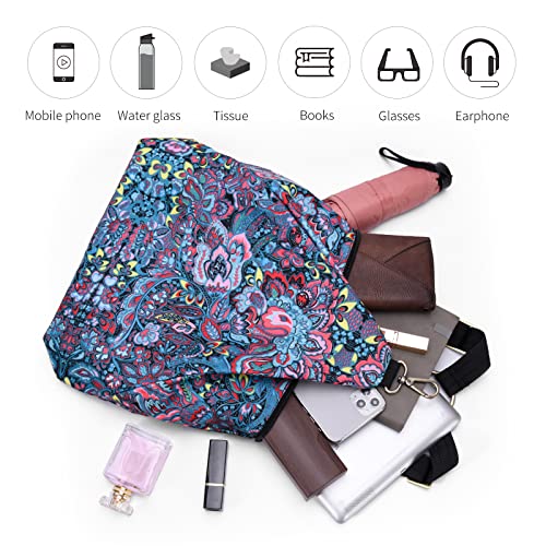 Black Butterfly Premium Backpack for Women, Bohemia Style Fashion Casual Daypack Backpack, Small Backpack Purse (03-blue plus) - color: 03-blue Plus
