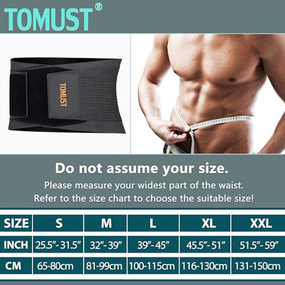 Back Braces for Lower Back Pain, Lumbar Support Belt, XXL | Dual adjustable compression straps with breathable support for lifting, working, sitting, standing, and daily back relief - size: XX-Large
