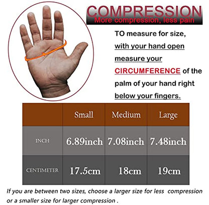 Fitness Exercise Gloves, Silicone Non-slip Four Finger Weightlifting Protection Gloves, Men Women Callus Guard Workout Grip Gloves, Protect for Power Cross Training Lifting Hanging Cycling Yoga - size: Medium