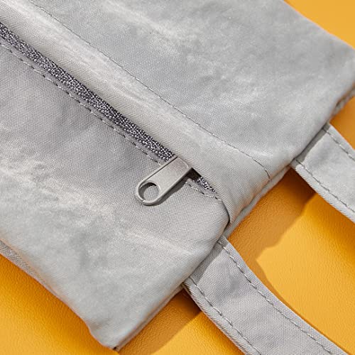 Kissvian Travel Small Stuff Sacks Luggage Organizer Bags Packing Cubes for Socks, Panties, Cosmetics, Sundries - color: Grey