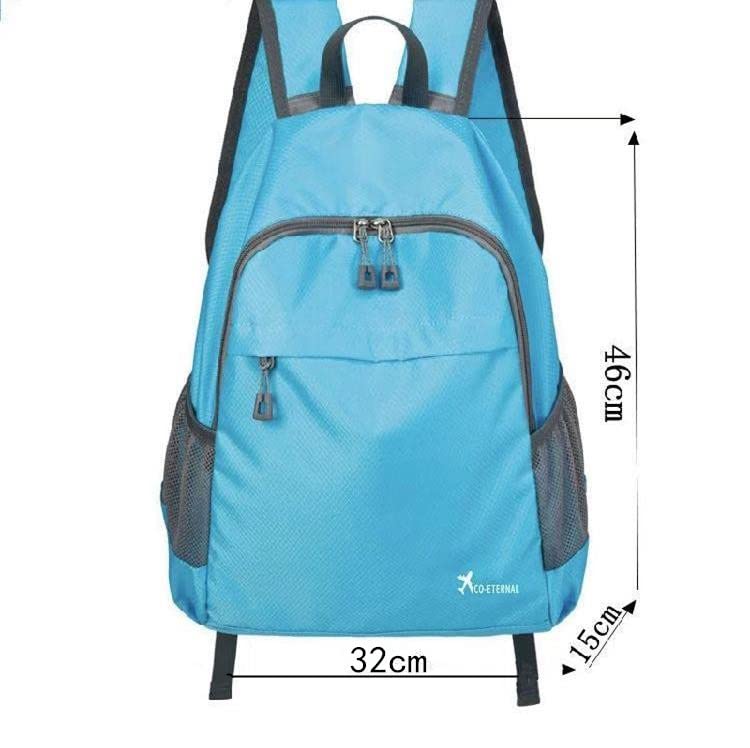 Geboldil Men's and women's waterproof backpack traveling backpack blue1 - color: Blue1