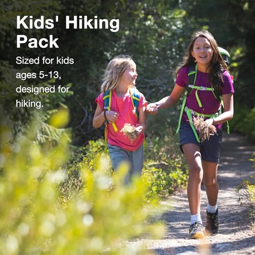 Osprey Jet 18L Kid's Hiking Backpack, Green OS - color: Green Canopy, size: 18L