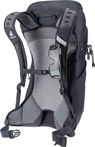 Deuter AC Lite 16L Hiking & Daypack Backpack with Steel Frame & Superior Breathability - Black - color: Black