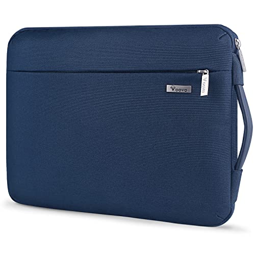 Voova Laptop Sleeve Case 15.6 16 Inch with Handle, 360° Protective Waterproof Slim Computer Bag Cover Compatible with MacBook Pro M2/M3/M4 16, HP Acer Lenovo Yoga ThinkPad Asus Laptop, Blue - color: Blue, size: 15.6-16 Inch