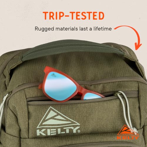 Kelty | Redwing Traveler Backpacks, Travel Pack for Adventure Travel - color: Burnt Olive, size: 30L