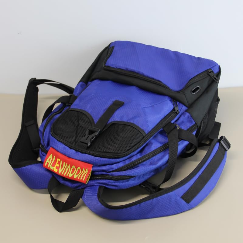 ALEVMOOM Soccer Backpack,Soccer Bag with Ball Holder, Water resistant Sport Equipment Bags Basketball Volleyball Football