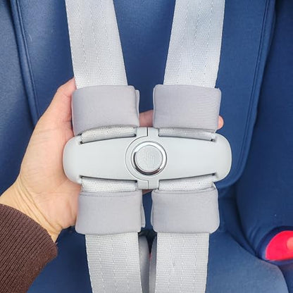 Universal Child Car Seat Chest Harness Clip Universal Safer Belt Clip Buckle Lock Stroller Chest Clip Adjustable Guard for Baby and Kids (Gray Chest Buckle Set) - color: Gray chest buckle set