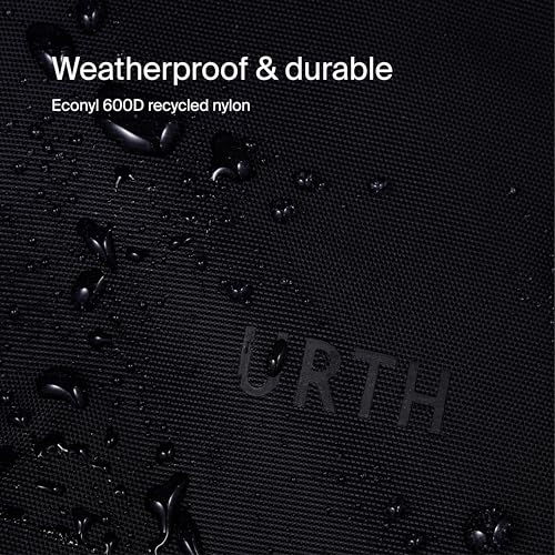 Urth Arkose 20L Modular Backpack + 3.7L Camera Insert - Water Resistant, Anti-Theft, Recycled Bag for DSLR/SLR/Mirrorless, 13-16 Inch Laptop in Black - color: Black
