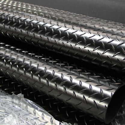 3mm Thin Diamond-Plate Rubber Flooring Roll, 2X 4 ft Waterproof Anti Slip Mat, Multi-Purpose Easy Clean Floor Protector for Garage, Laundry Room, Gym, Kennel - size: 2 ft x 4 ft x 0.1 in