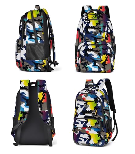 Casual Lightweight Backpacks for Boys & Girls, School Bookbags, 15 "Laptop Backpack, Travel Bag (213mchua) - color: 213mchua