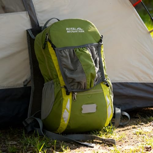 Bike Backpack With Rain-Cover, Mountain Biking Backpacks, Lightweight Packable Daypack Waterproof For Travel, Small Backpack For Bicycle Riding,Hiking,Camping (Army Green) - color: Amy Green