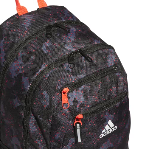 adidas Excelerator School Backpack, 33L - color: Galaxy Camo Black-bright Red/Black/Bright Red, size: OSFA
