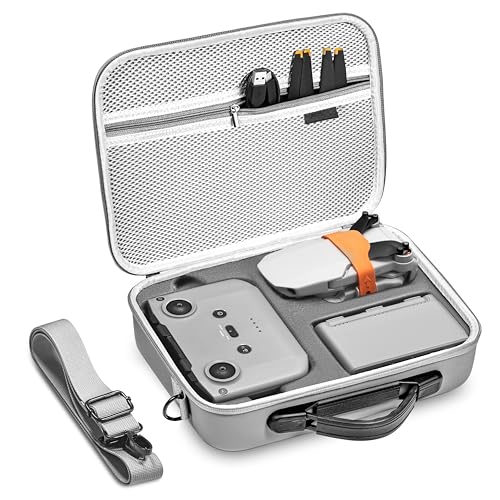 Tomat MINI 4K Carry Case Portable Travel Bag for DJI MINI 4K /Mini 2 SE Fly More Combo Accessories | Portable Travel Bag Storage 1*Charging Hub, 3*Batteries,1*Mini 4k Drone,1*RC-N1 Remote Controller Accessories