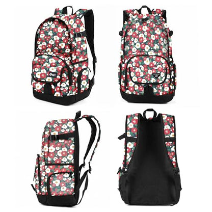 rickyh style School Backpack Travel Bag for Men & Women Lightweight College Back Pack with Laptop Compartmen - color: 04hbh