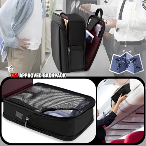 ZINZ Slim and Expandable 15 15.6 16 Inch Laptop Backpack Anti Theft Business Travel Notebook Bag with USB, Multipurpose Large Capacity Daypack for Men & Women,DB01K02 - color: Db01k02