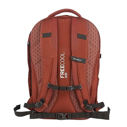 Eddie Bauer Adventurer Backpack with Organization Compartments and Hydration/Laptop Compatible Sleeve, Adventurer - Picante, 30L - color: Adventurer - Picante, size: 30L