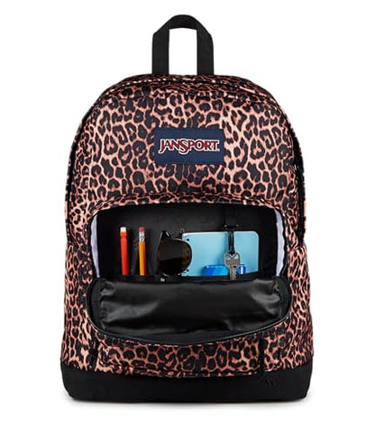 JanSport Right Pack Backpack - Durable Daypack with Padded 15" Laptop Sleeve, Spacious Main Compartment & Integrated Water Bottle Pocket, Animal Illusion - color: Animal Illusion