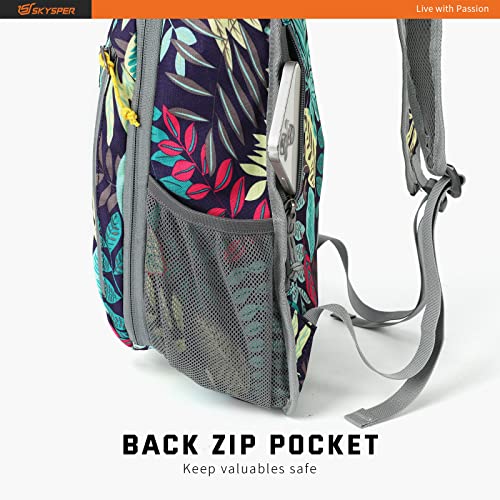 SKYSPER Small Daypack 10L Hiking Backpack Packable Lightweight Travel Day Pack for Women Men - color: Leaf, size: 10l