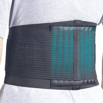 Back Brace for Lower Back Pain Relief, Lumbar Support Belt with Dual Adjustable Straps for Lifting, Working, Sitting and Daily Support for Men Women, M - size: Medium