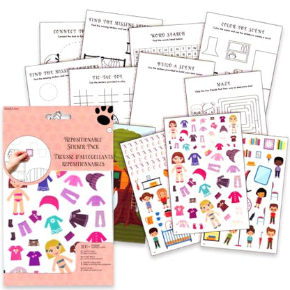 Super Kitties Backpack with Lunch Box for Girls + Accessories Bundle | 16" Large SuperKitties Bookbag, Insulated Lunch Bag Plus Water Bottle, Coin Pouch, More - Super Kitties School Supplies