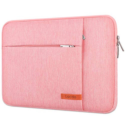 Lacdo 13 inch Laptop Sleeve Case for 13 inch MacBook Air M5 A3449 (2026), M4 A3240 2025, M3 A3113, M2 A2681, M1 A2337 | 13" MacBook Neo A18 Pro A3404 (2026) | iPad Air/Pro 13 M5 Computer Bag, Peach - color: Peach, size: New MacBook Air/Neo/Pro 13 Inch