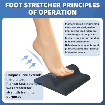 Plantar Fasciitis Stretcher, Foot Stretcher for Plantar Fasciitis Pain Relief – Relieves Heel and Arch Support for Achilles Tendonitis, Heel Spurs and Foot Drop