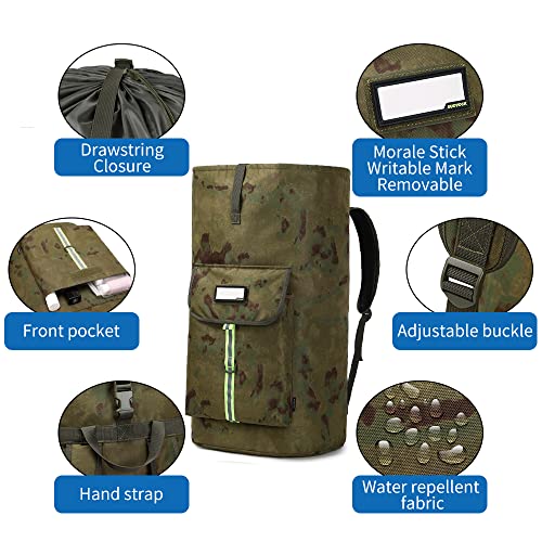 laundry bag backpack,extra-large heavy duty laundry bags,laundry backpack for college students,drawstring closure (Ruins camouflage laundry bag backpack) - color: Ruins Camouflage Laundry Bag Backpack