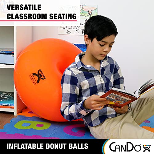 CANDO Donut Exercise, Workout, Core Training, Swiss Stability Ball for Yoga, Pilates and Balance Training in Gym, Office or Classroom - style: 26-inch
