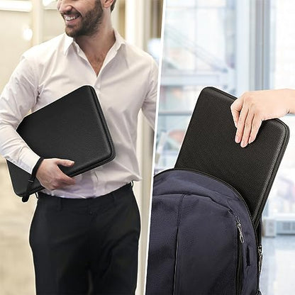 FINPAC 15.6-inch Hard Laptop Sleeve Case Compatible with 15.6 Inch Acer Aspire, Shockproof Computer Carrying Case for HP Dell Razer Samsung Laptop Chromebook, Black - color: Black, size: 15.6-inch Laptop/Chromebook