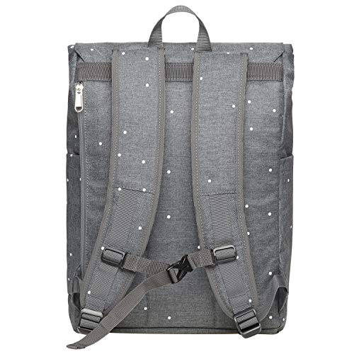 KAUKKO Casual Daypacks&multipurpose backpacks，Outdoor Backpack,Travel Casual Rucksack，Laptop Backpack Fits 15" - color: 14-greydot