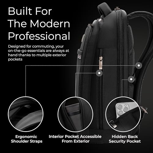 Briggs & Riley @work Slim Backpack - color: Black, size: Slim