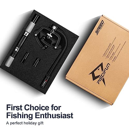 Piscifun Fishing Line Winder Spooler Machine Spinning Reel Spool Spooling Station System Automatic Spools Holder