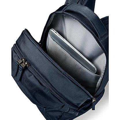 Under Armour Unisex Hustle 5.0 Backpack - color: Academy Blue (408)/Silver