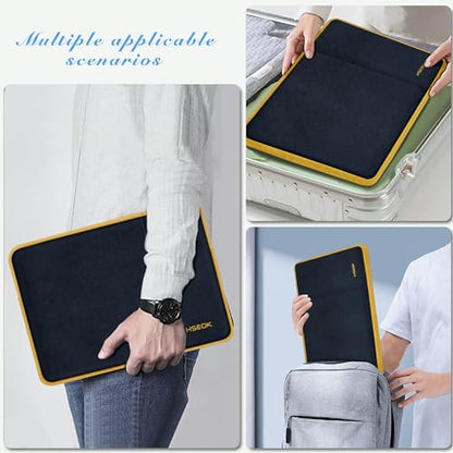 Hseok Laptop Case 13.3-14 Inch Sleeve, Water-Resistant Computer Bag Compatible with MacBook Neo/Pro 14" M5/M4/M3/M2/M1 and All 13.3" Mac Air/Pro, XPS 14 and Most Popular 13.3"-14" Notebook，B02K04 - color: B02K04, size: 13.3"